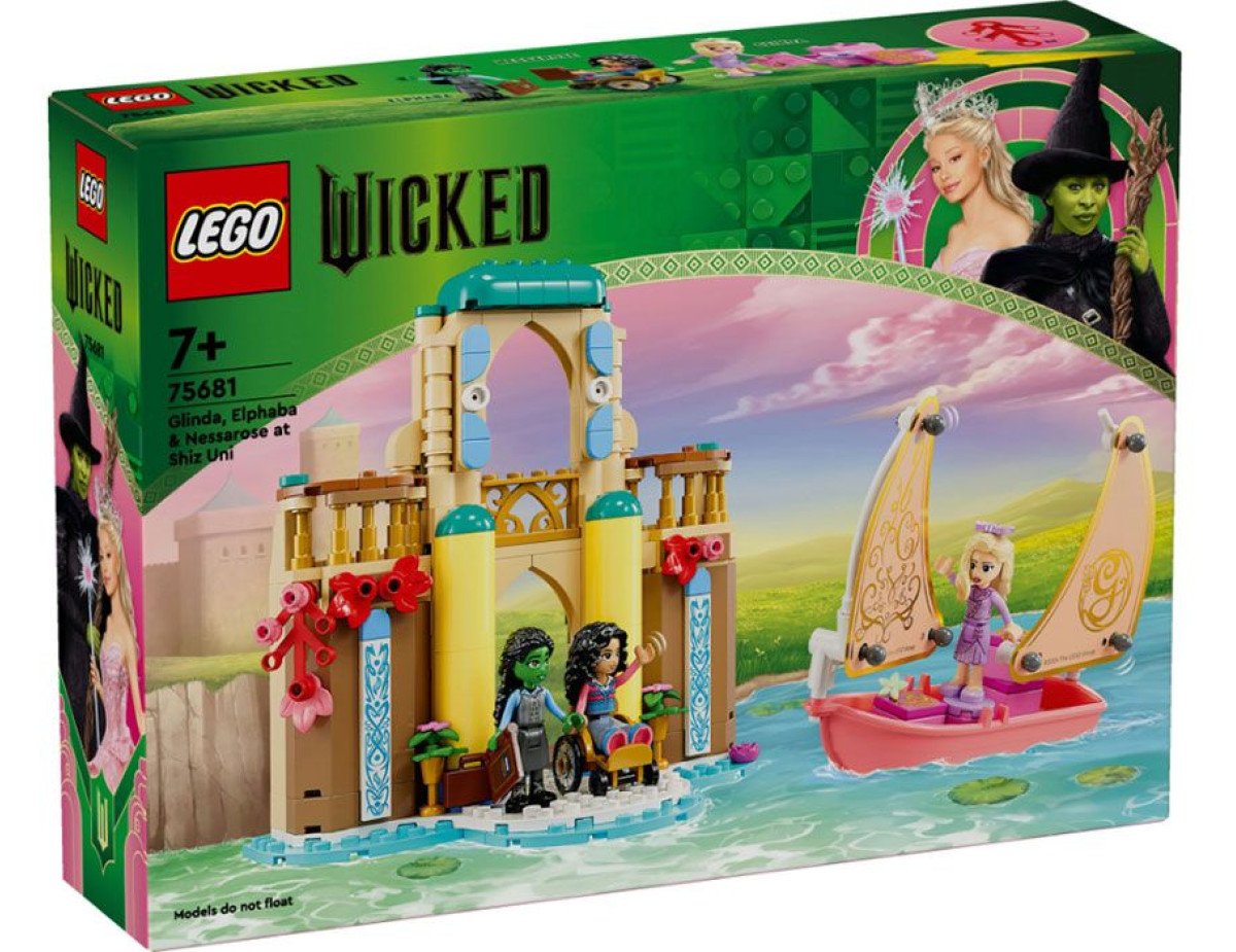 LEGO® Wicked: Glinda, Elphaba  Nessarose at Shiz Uni (75681)