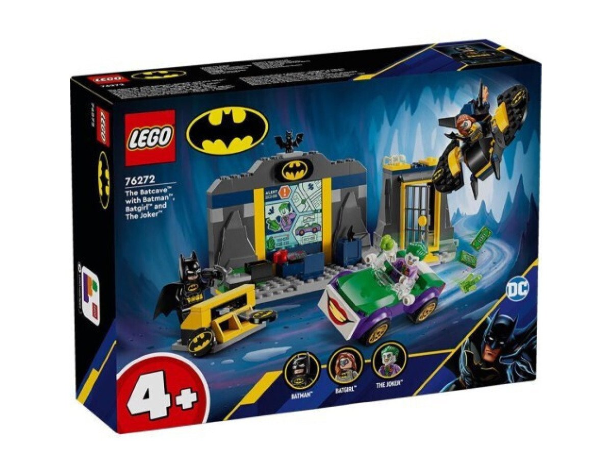 LEGO® DC Batman™: The Batcave™ with Batman, Batgirl™  The Joker™ (76272)