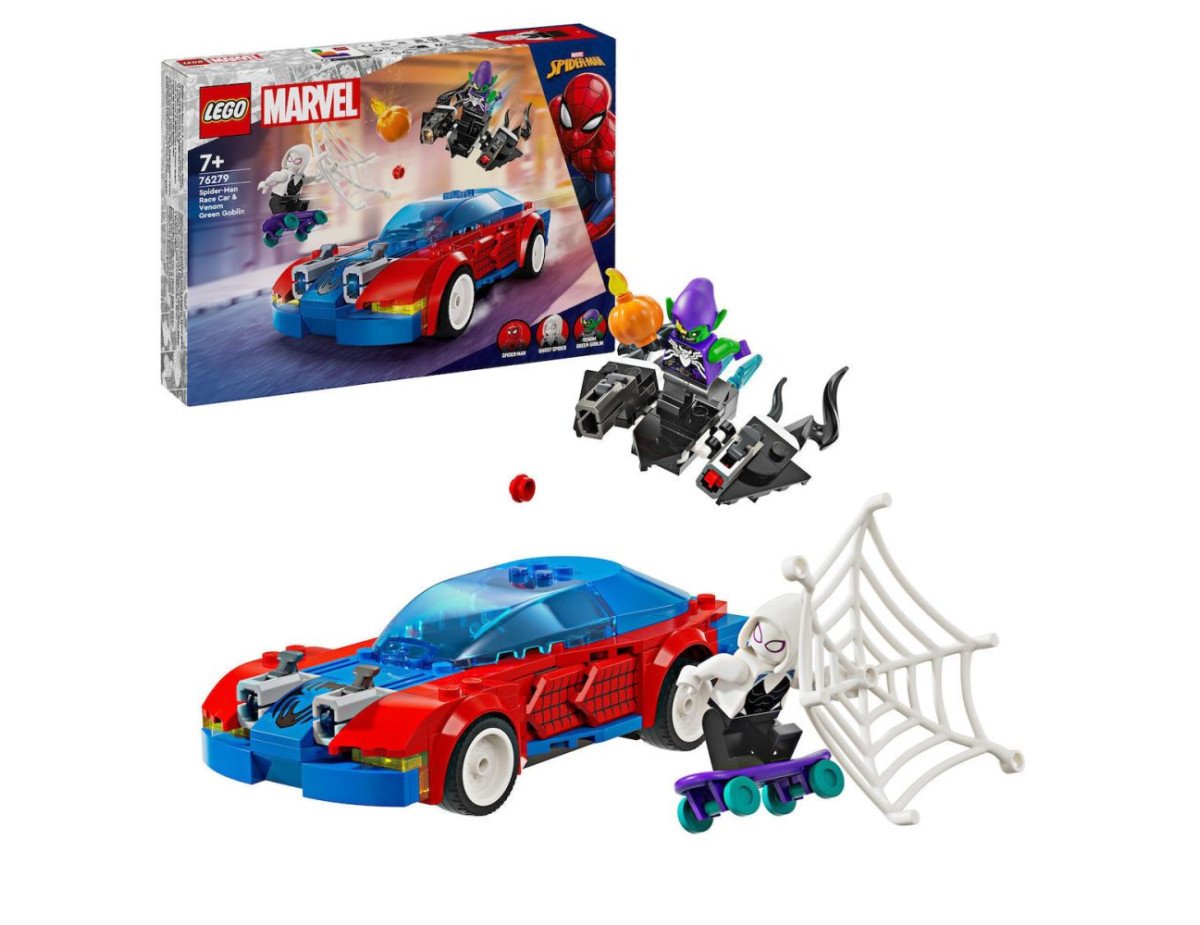 LEGO® Marvel: Spider-Man Race Car  Venom Green Goblin (76279)