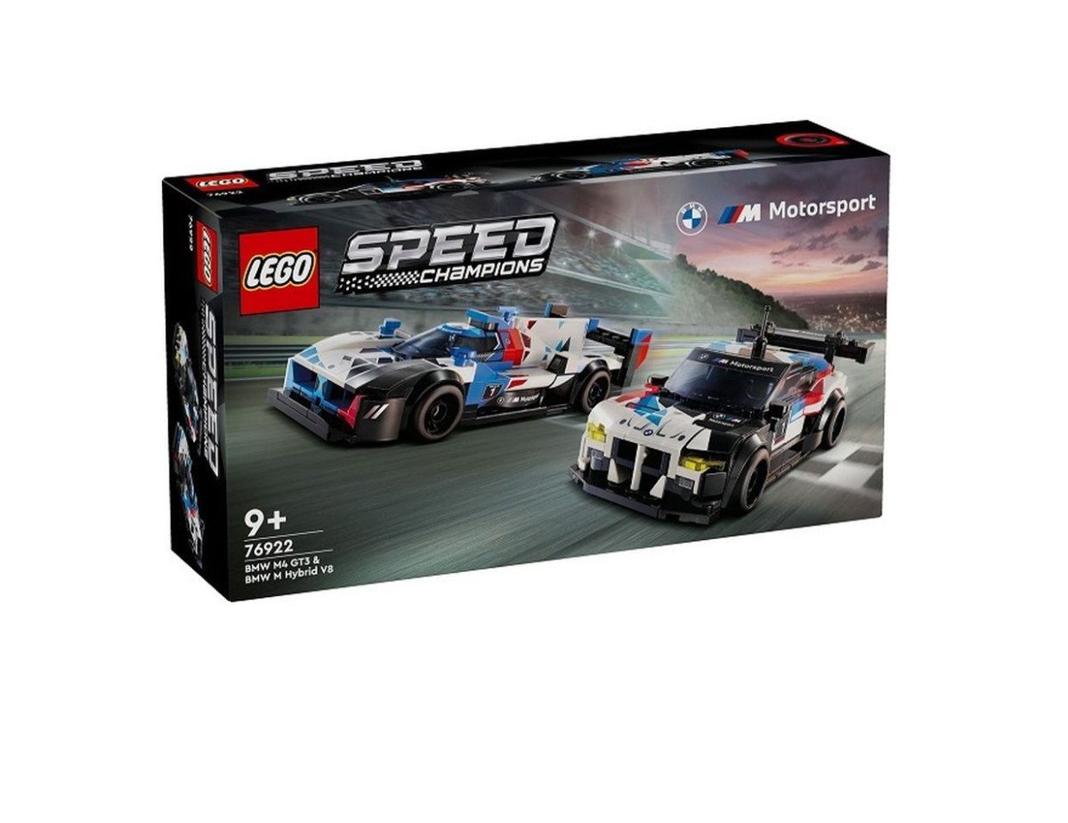 LEGO® Speed Champions: Bmw M4 Gt3  Bmw M Hybrid V8 Race Cars (76922)