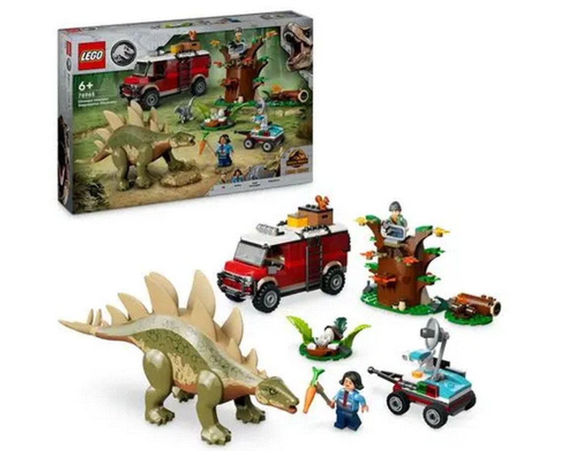 LEGO® Jurassic World: Chaos Theory - Dinosaur Missions Stegosaurus Discovery (76965)