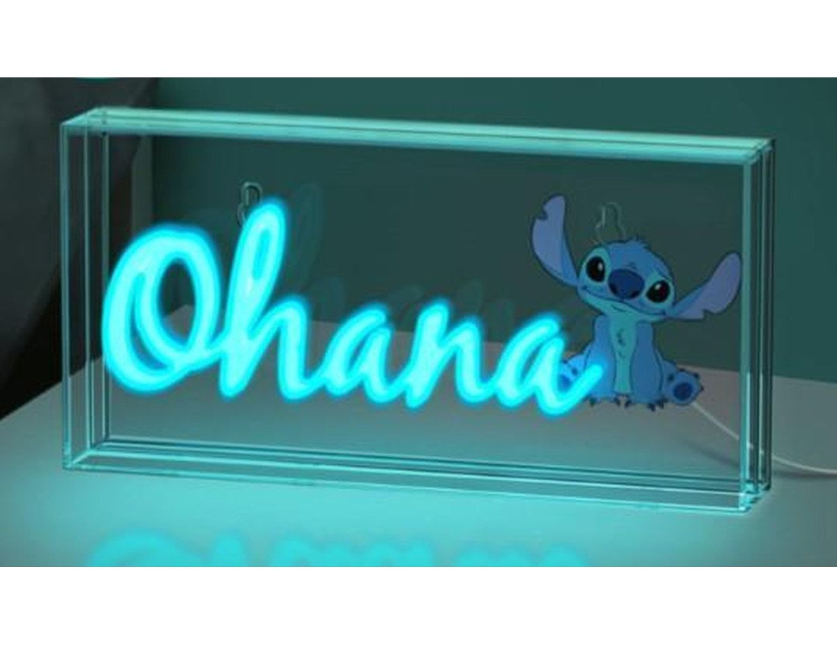 Paladone Disney: Stitch - Ohana LED Neon Light (PP12800LS)