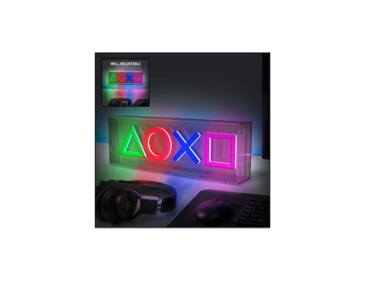 Paladone: Playstation - LED Neon Light (PP12716PS)