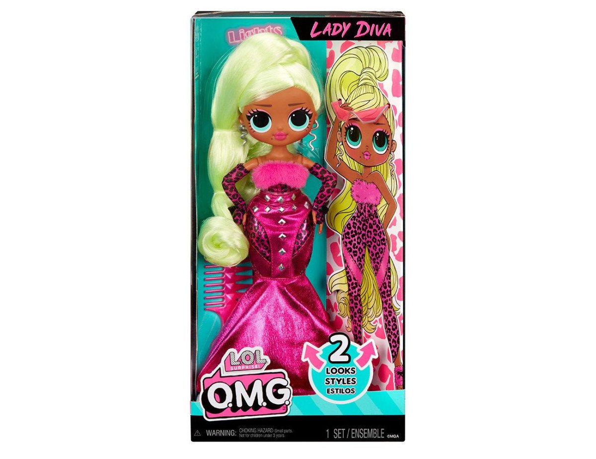 MGA L.O.L. Surprise!: O.M.G. - Lady Diva Doll (591597EUC)