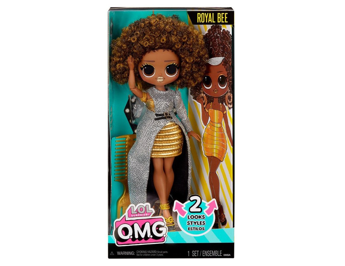 MGA L.O.L. Surprise!: O.M.G. - Royal Bee Doll (591603EUC)