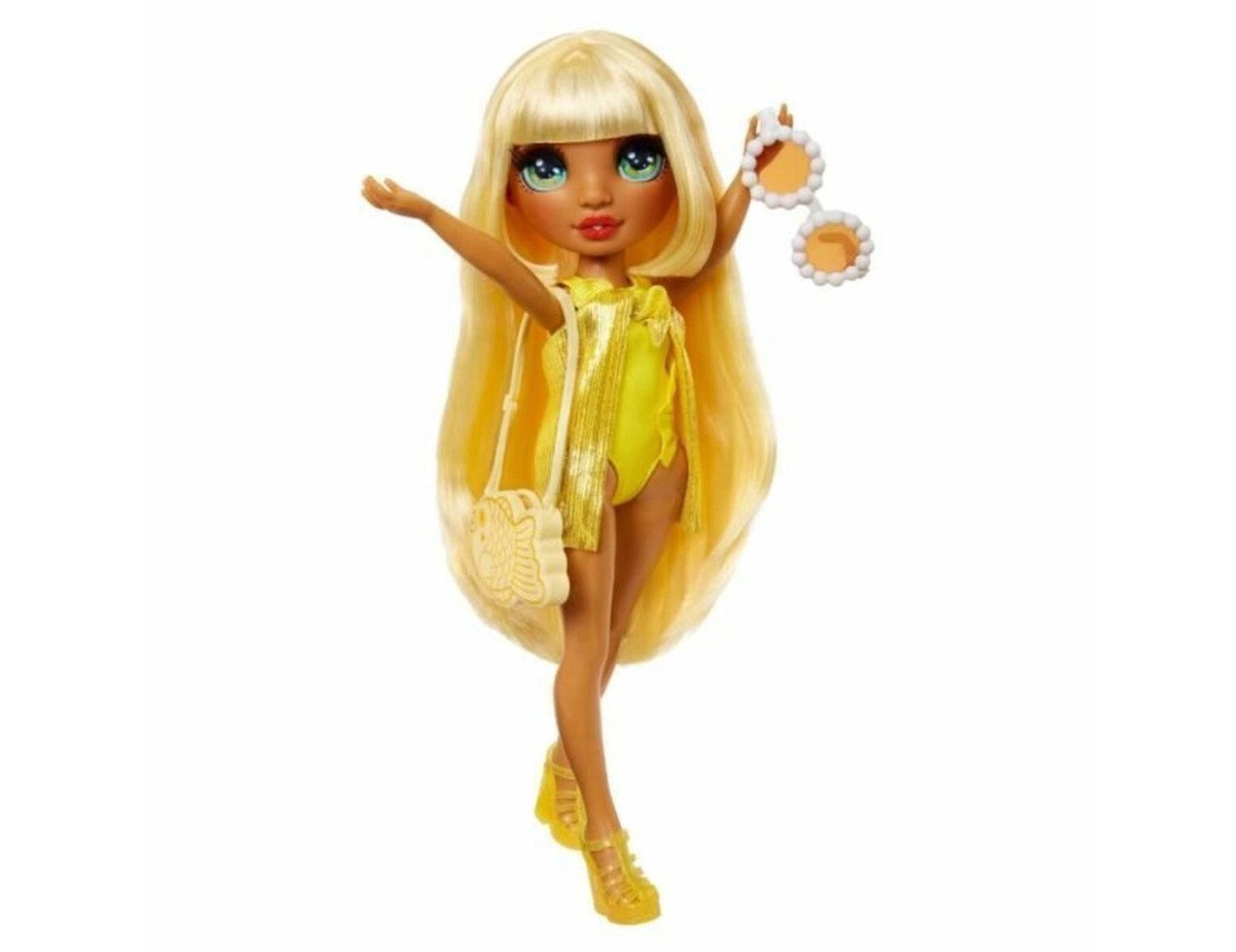 MGA Rainbow High: Swim  Style Fashion - Sunny Madison (Yellow) Doll (507284-EUC)