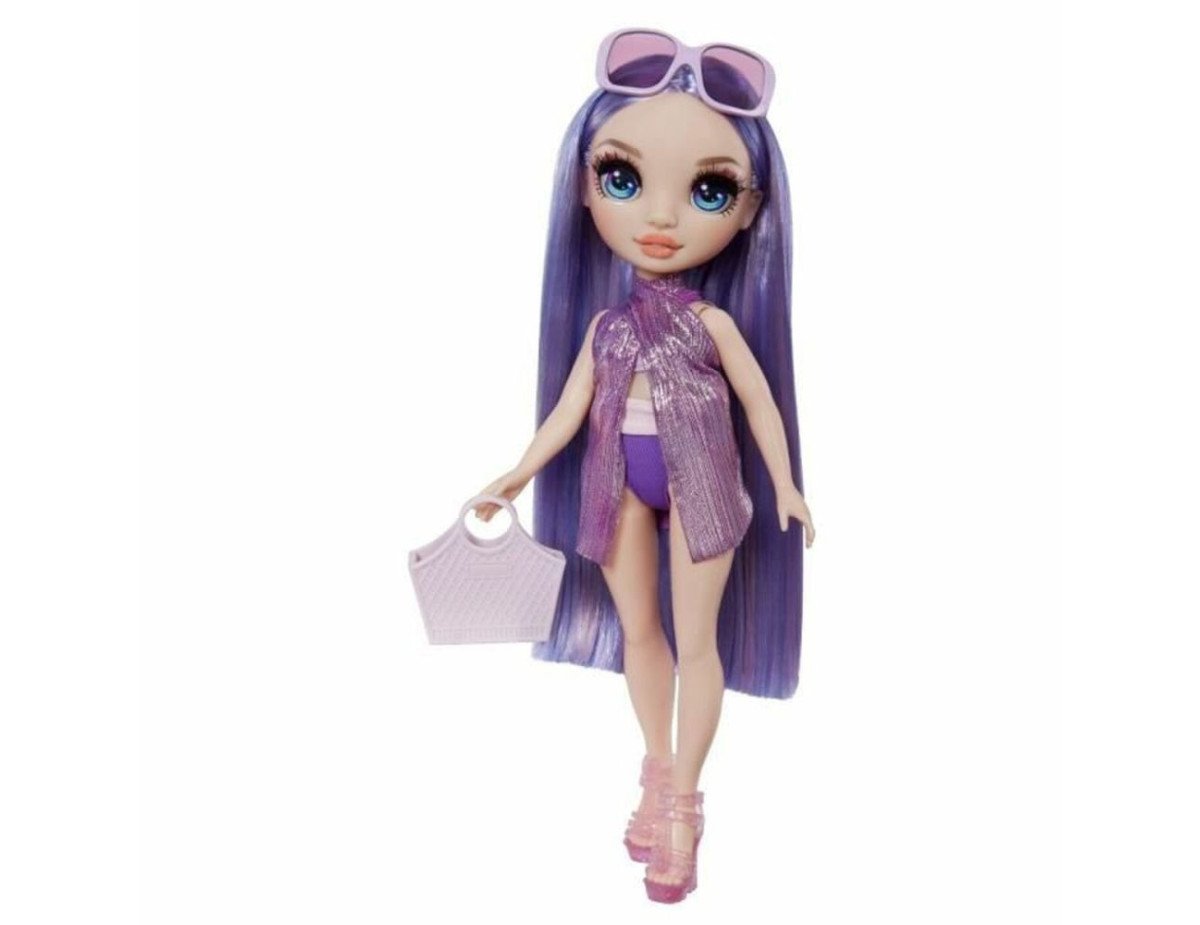 MGA Rainbow High: Swim  Style Fashion - Violet Willow (Purple) Doll (507314-EUC)