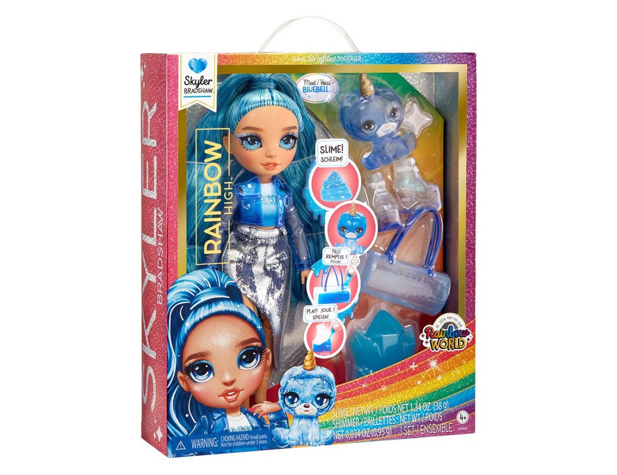 MGA Rainbow High: Skyler Bradshaw - (Blue) Doll  Slime (120216-EU)