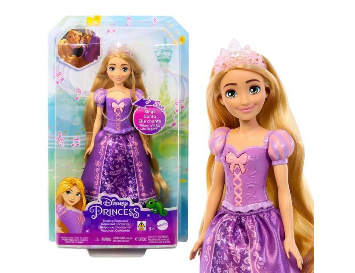 Mattel Disney Princess - Singing Rapunzel Doll (English Language) (HPD41)