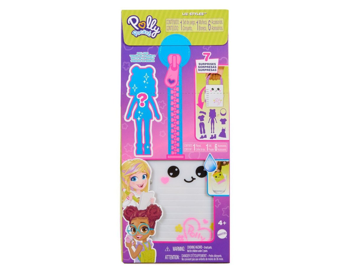 Mattel Polly Pocket - Lil Styles Case White (HTV03)