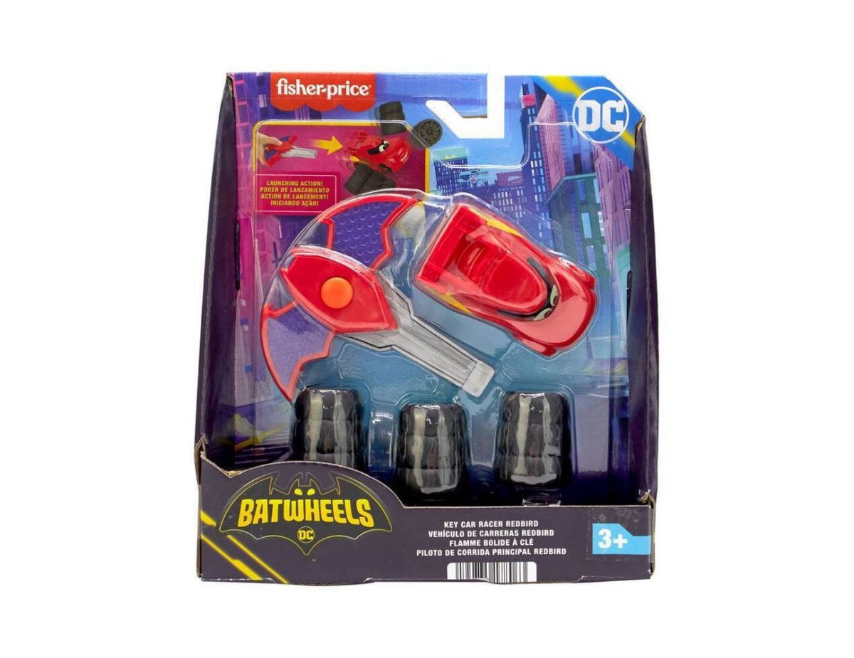 Fisher-Price® DC Batwheels - Key Car Racer Redbird Vehicle (HRJ55)