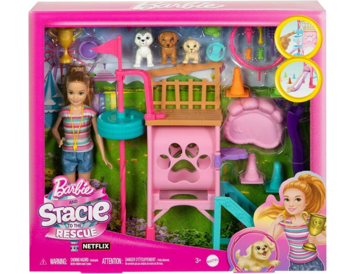 Mattel Barbie® and Stacie to the Rescue - Doll and Playset (HRM10)