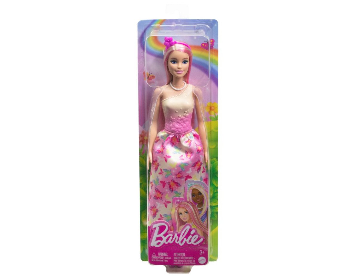 Mattel Barbie® Blonde/Pink Hair Doll (HRR08)