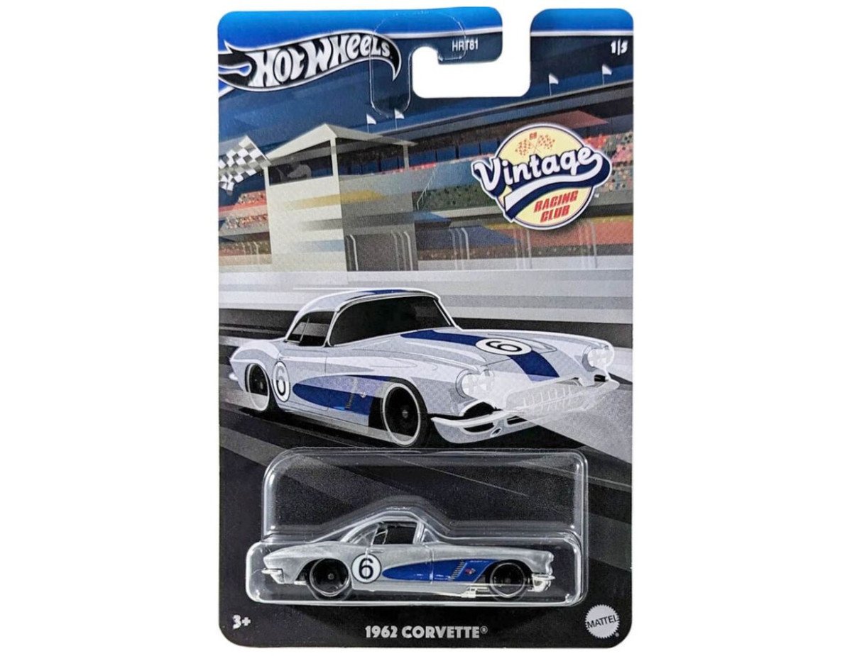 Mattel Hot Wheels: Vintage Racing Club - 1962 Corvette (HRV06)