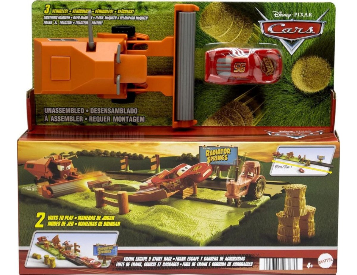 Mattel Disney Pixar: Cars - Frank Escape  Stunt Race Playset (HRX48)