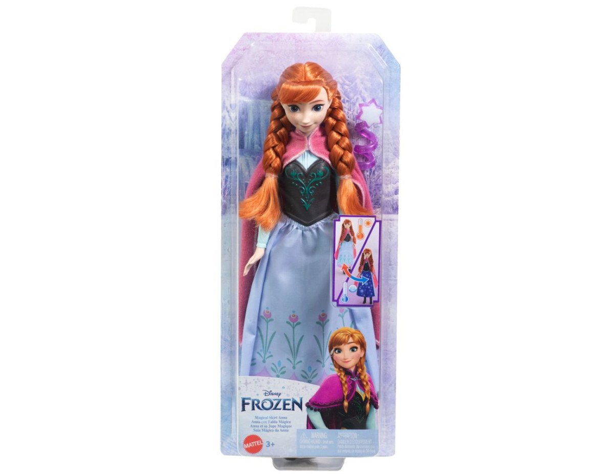 Mattel Disney Frozen: Magical Skirt Anna Doll (HTG24)