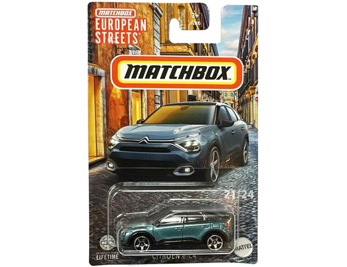 Mattel Matchbox®: European Streets - Citroen e-C4 Vehicle (HVV42)