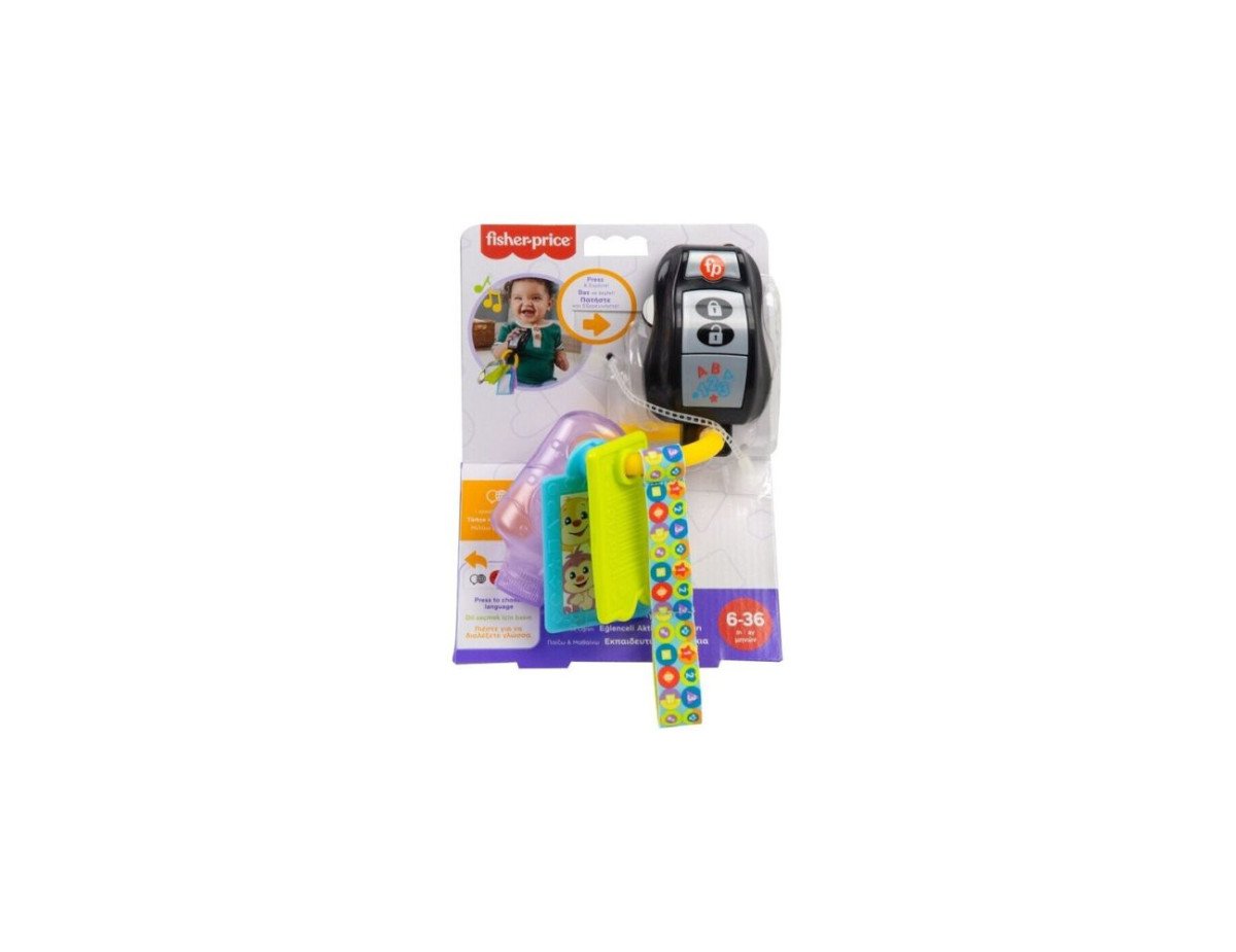 Fisher-Price® Laugh  Learn® Play  Go Activity Keys (Voice Languages EN,GR,TR) (HWY40)