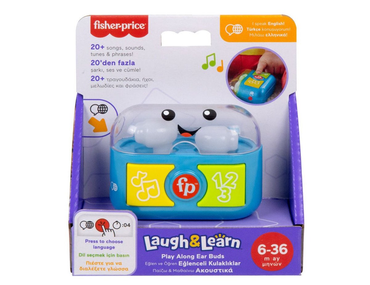 Fisher-Price® Laugh  Learn® Play Along Ear Buds (Voice Languages EN,GR,TR) (HWY47)