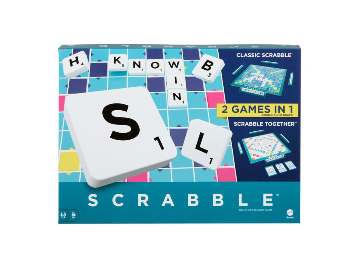 Mattel Scrabble® 2 in 1 (Greek Language) (HXW06)