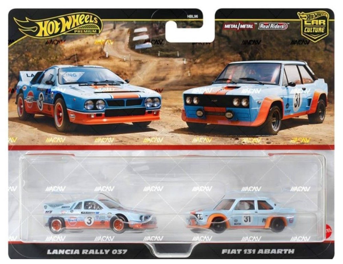 Mattel Hot Wheels®: Premium Car Culture - Lancia Rally 037  Fiat 131 Abarth (HRR81)