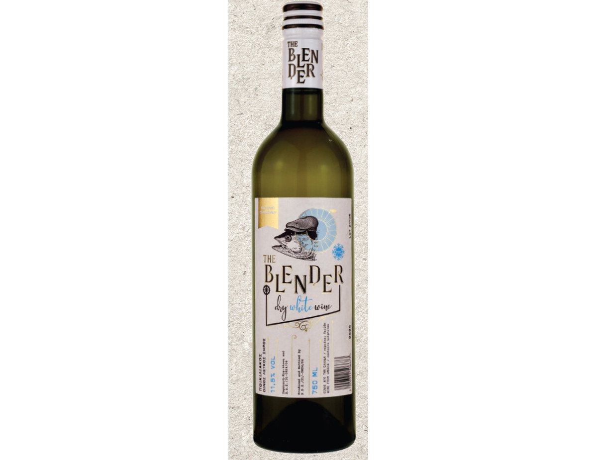 The Blender Project - The Blender White - Assyrtiko,Malagousia, White Dry Wine,750ml