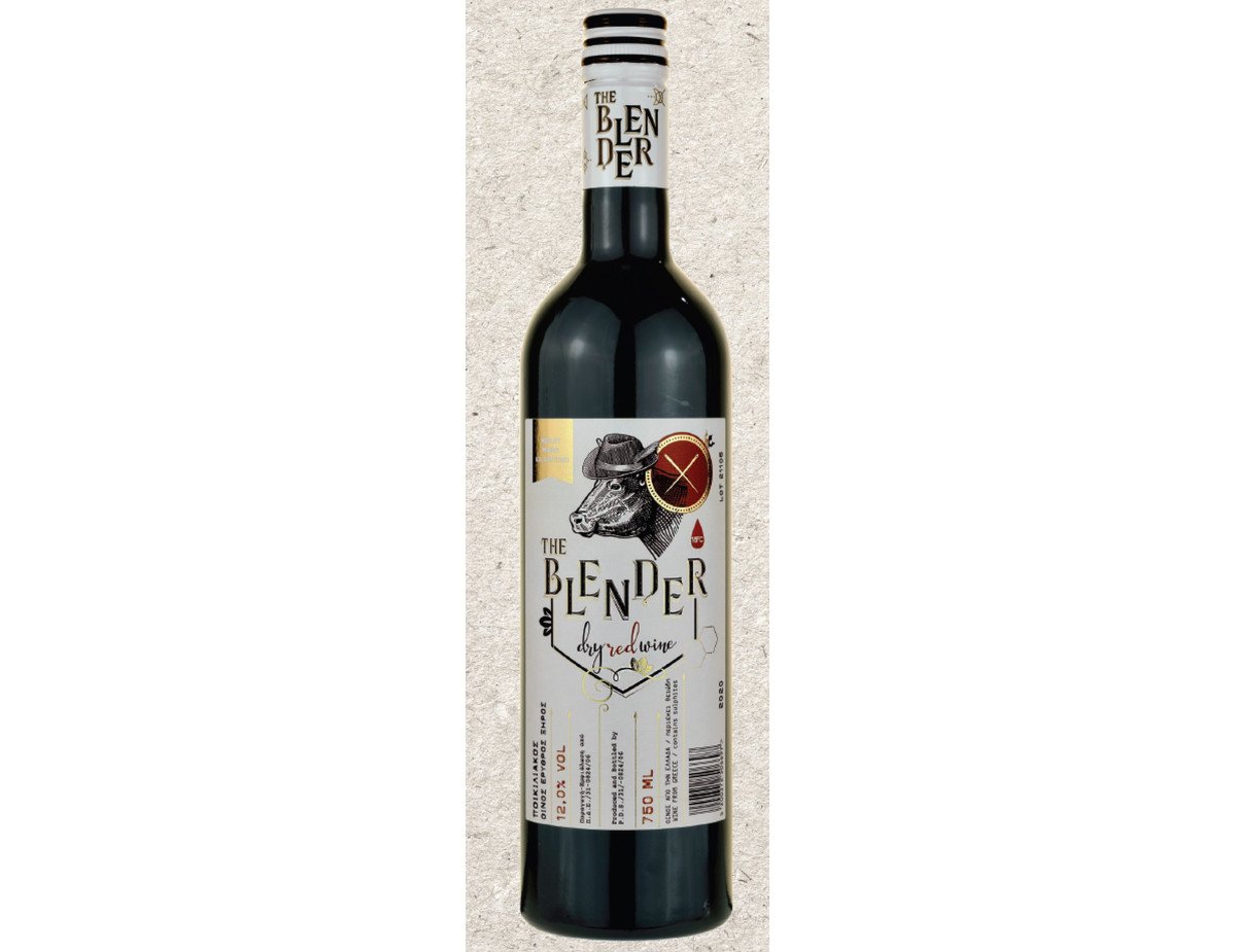 The Blender Project - The Blender Red - Merlot,Mavro Kalavrytino,Red Dry Wine,750ml