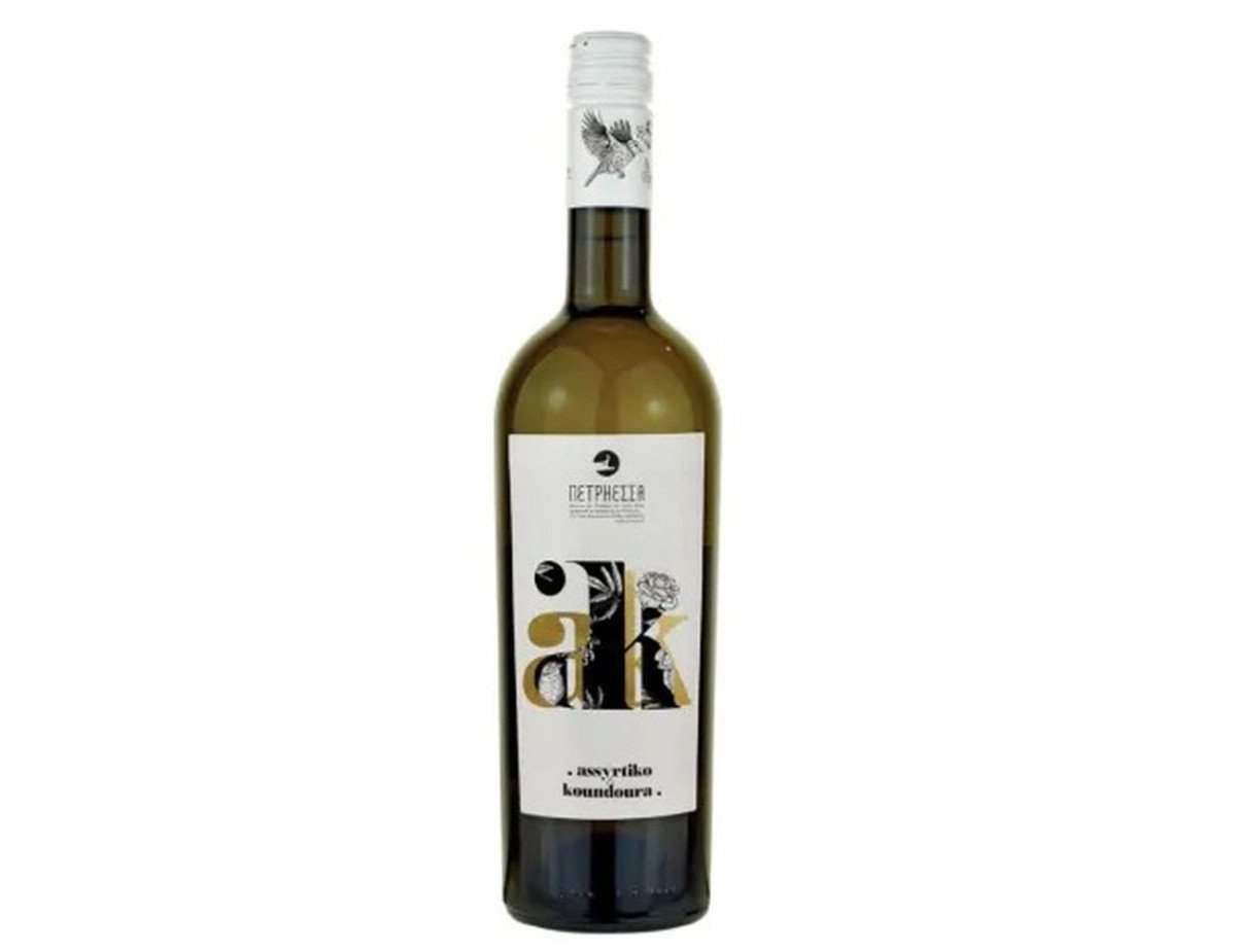 Petriessa Estate - Assyrtiko, Koundoura - White Dry Wine P.G.I.,750ml