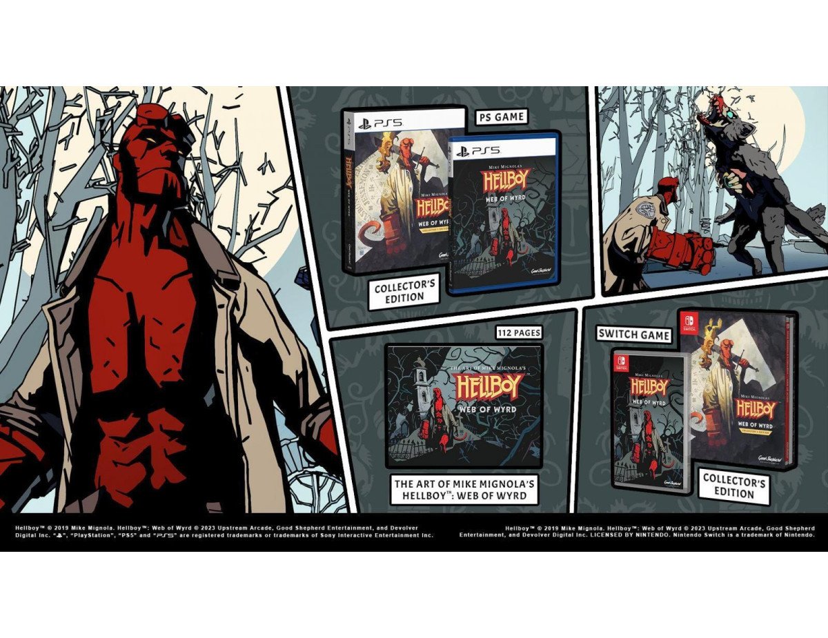 NSW Mike Mignolas Hellboy: Web of Wyrd - Collectors Edition