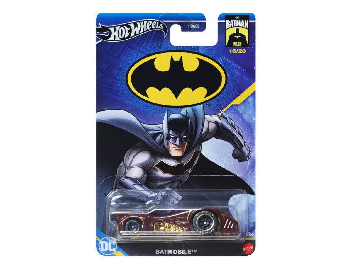 Mattel Hot Wheels DC: Batman 85 Years - Batmobile Vehicle (HRW31)