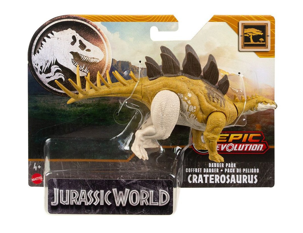 Mattel Jurassic World: Epic Evolution - Craterosaurus Danger Pack (HTK52)