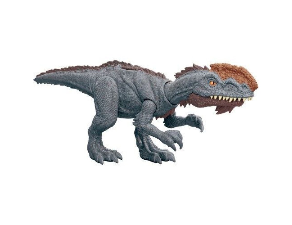 Mattel Jurassic World Epic Evolution: Chaos Theory Strike Attack - Monolophosaurus Action Figure (HTK64)