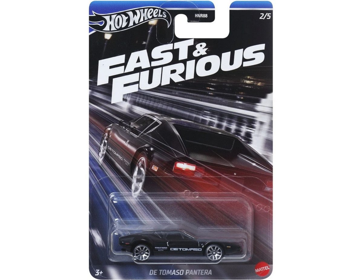 Mattel Hot Wheels: Fast  Furious - De Tomaso Pantera (HRW52)