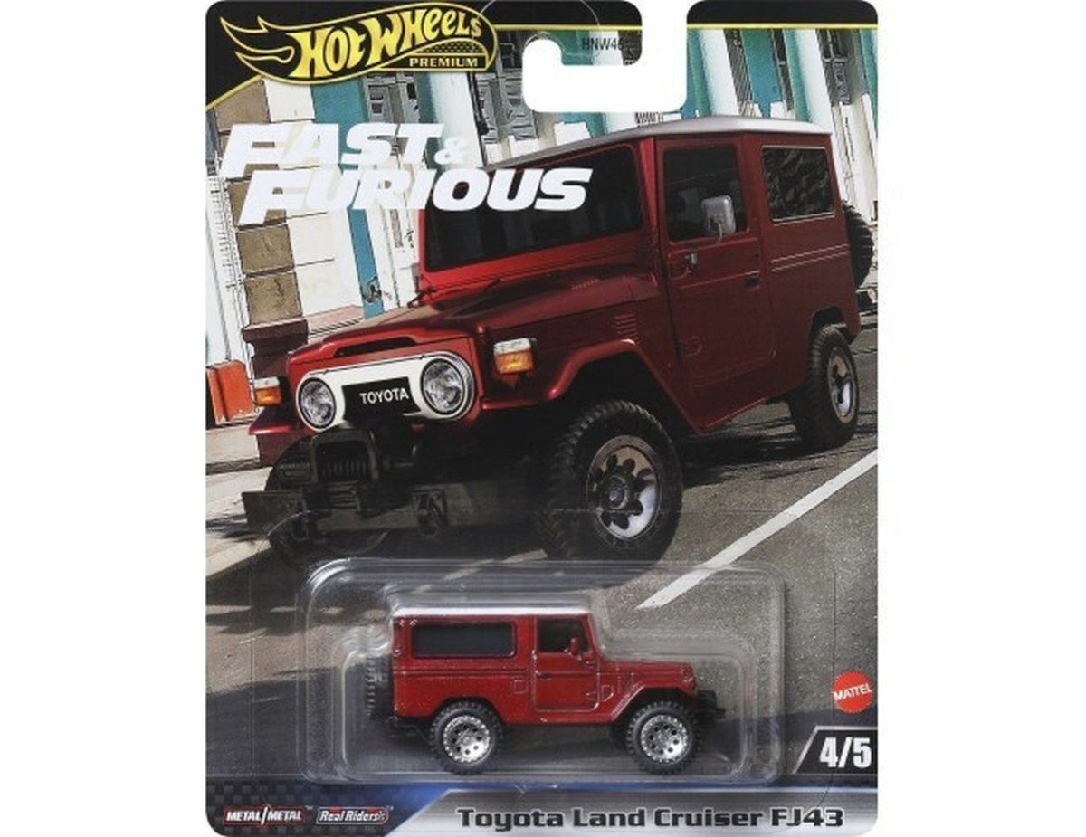 Mattel Hot Wheels Premium: Fast  Furious - Toyota Land Cruiser FJ43 (HRT96)