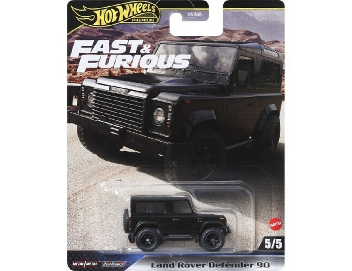 Mattel Hot Wheels Premium: Fast  Furious - Land Rover Defender 90 (HYP74)