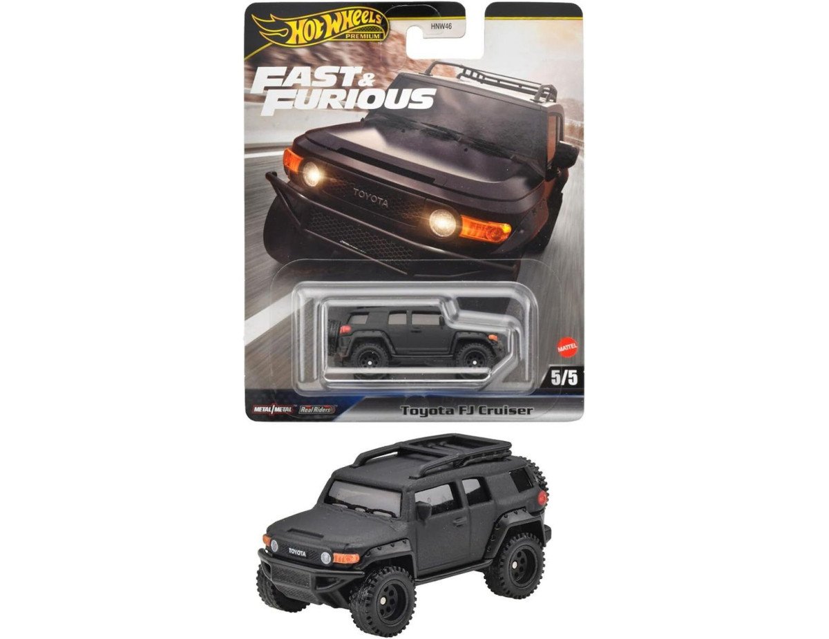 Mattel Hot Wheels Premium: Fast  Furious - Toyota FJ Cruiser Vehicle (HRT99)