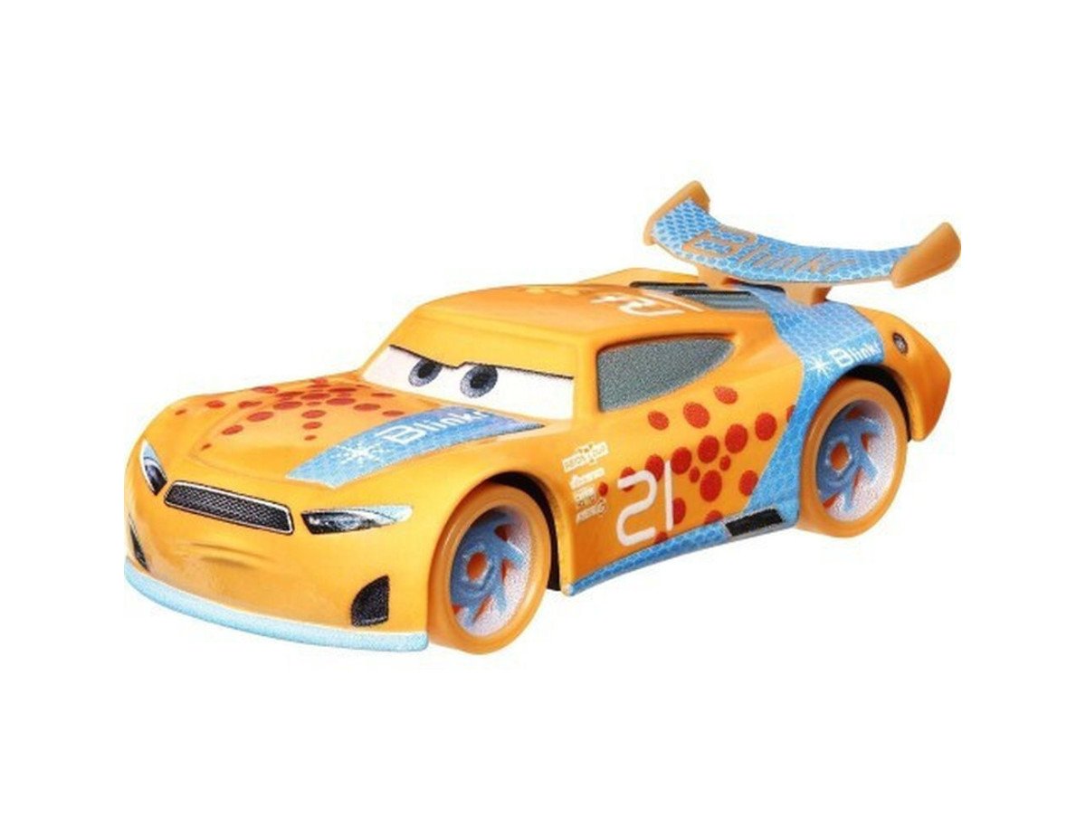 Mattel Disney Cars: Glow Racers - Ryan Inside Laney Vehicle (HPJ95)