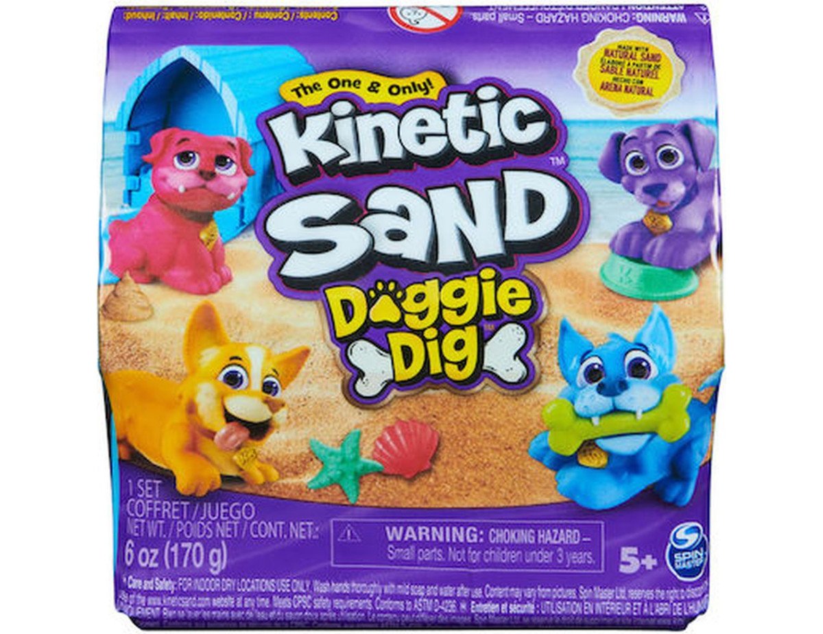 Spin Master Kinetic Sand: Doggie Dig (6065193)