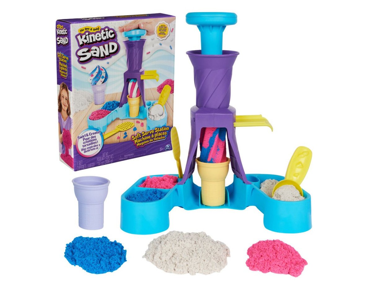 Spin Master Kinetic Sand - Soft Serve Station (6068385)