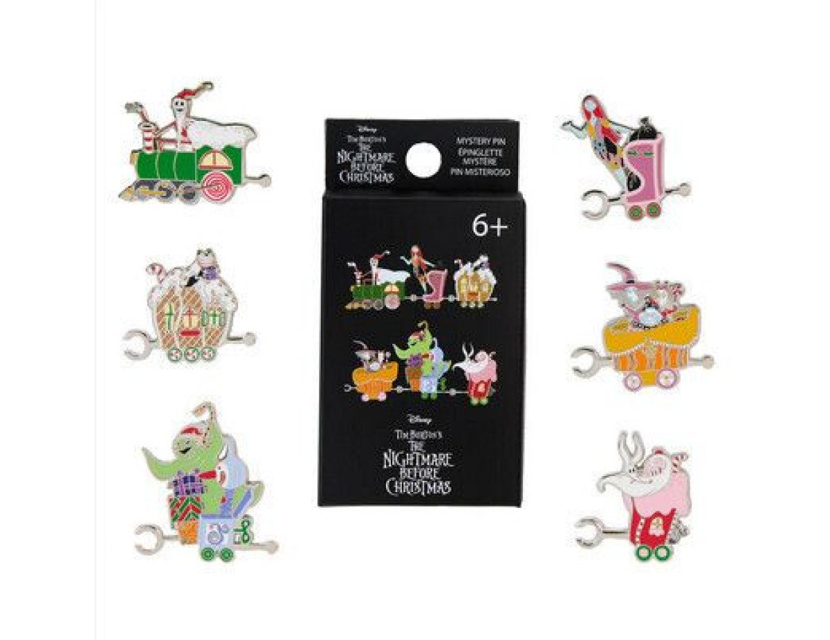 Loungefly Disney: The Nightmare Before Christmas - Christmas Town Train Mystery Box Pins (WDPN3638)