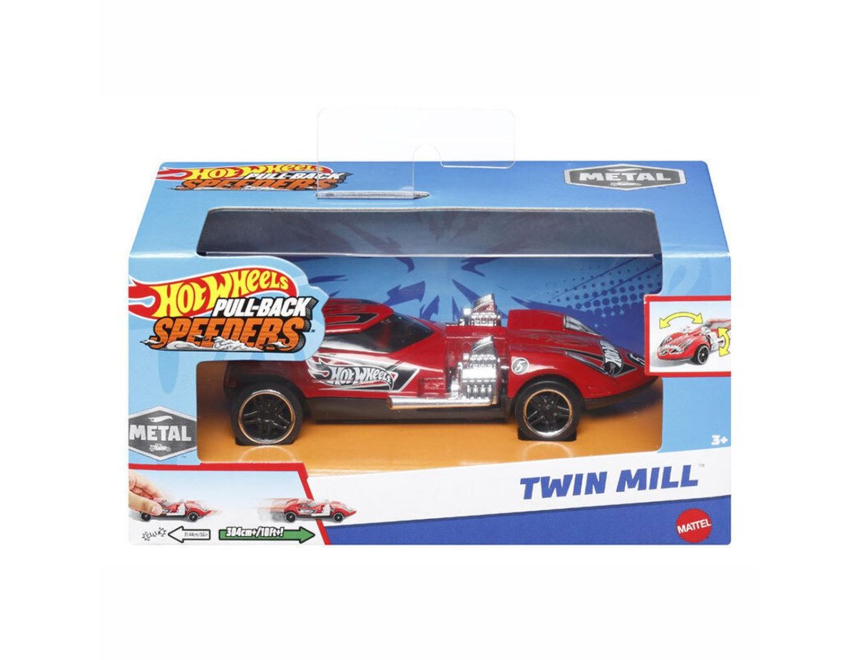 Mattel Hot Wheels: Pull-Back Speeders - Muscle and Blown (1:43) (HPR75)