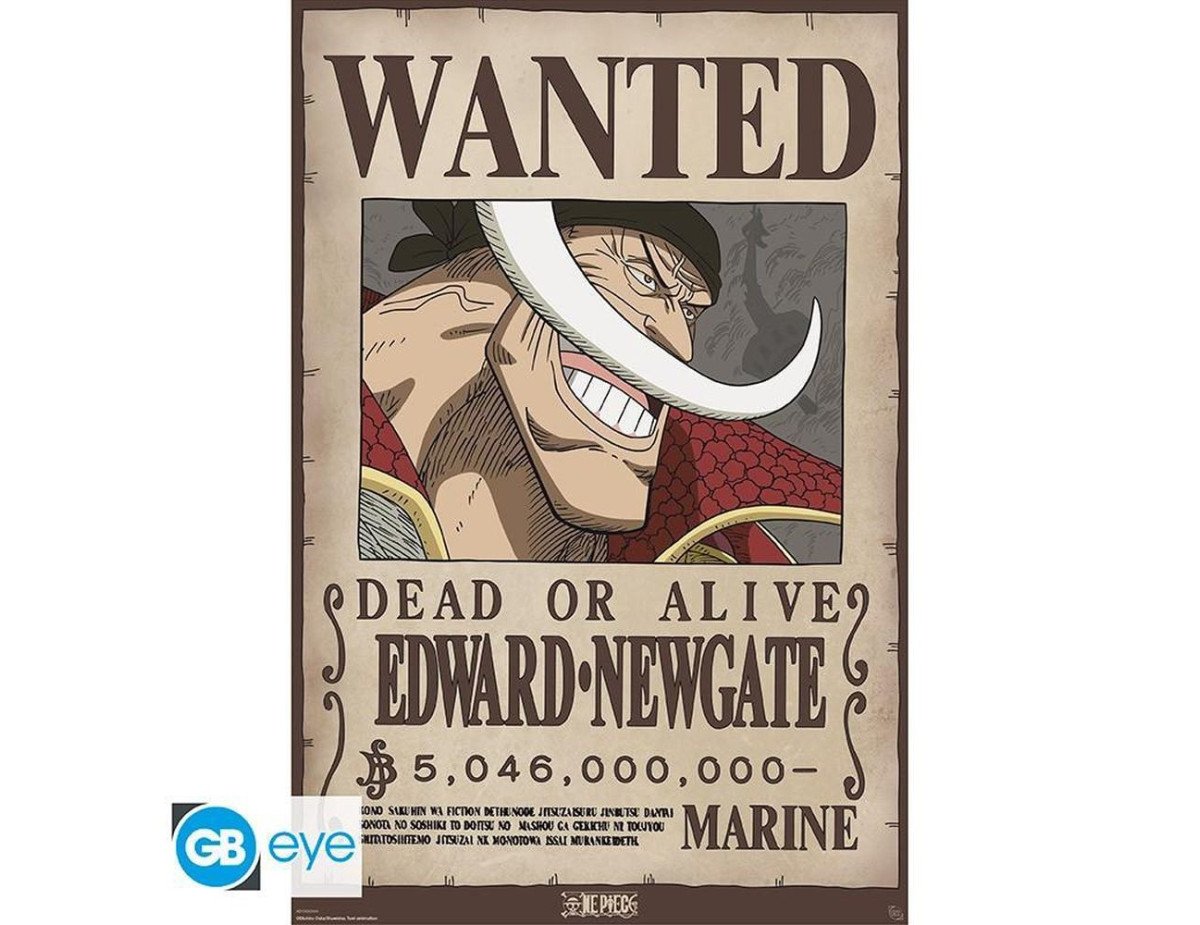 Abysse One Piece - Wanted Whitebeard Maxi Poster (91.5x61cm) (GBYDCO596)