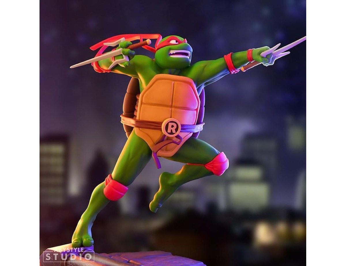 Abysse Super Figure Collection: Teenage Mutant Ninja Turtles - Raphael #96 Statue (21cm) (ABYFIG095)