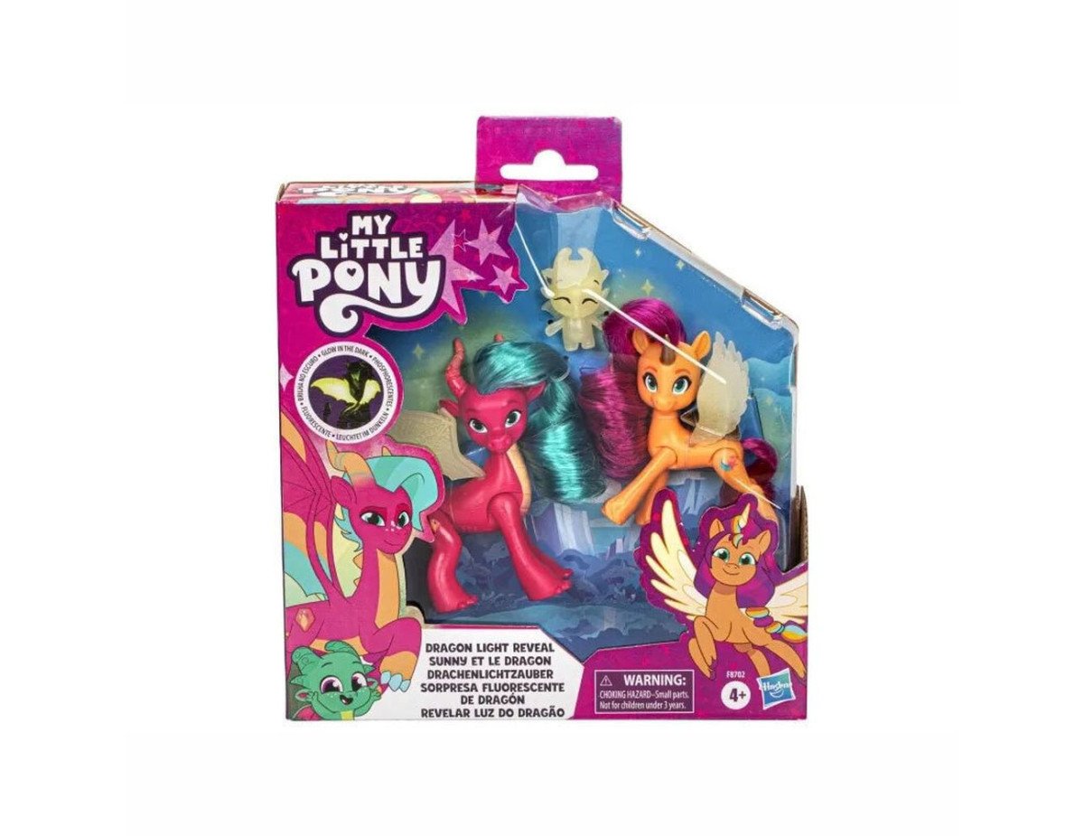 Hasbro My Little Pony: Dragon Light Reveal (Glow in the Dark) (F8702)