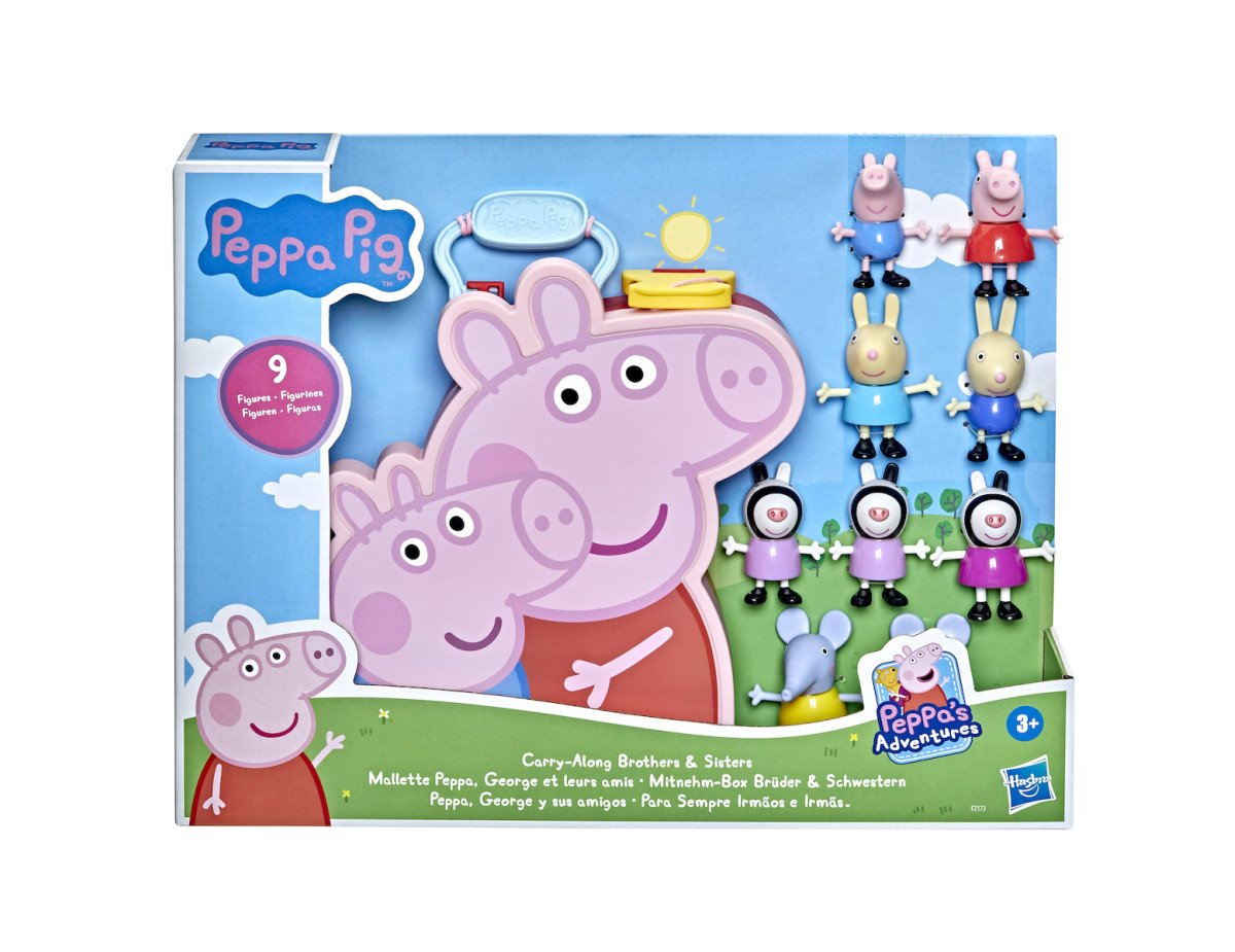 Hasbro Peppa Pig: Carry-Along Brothers And Sisters (F2173)