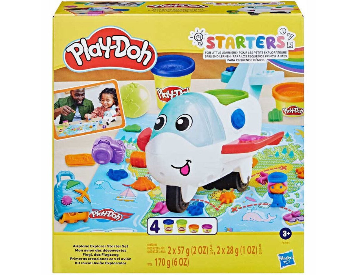 Hasbro Play-Doh: Starters - Airplane Explorer Starter Set (F8804)