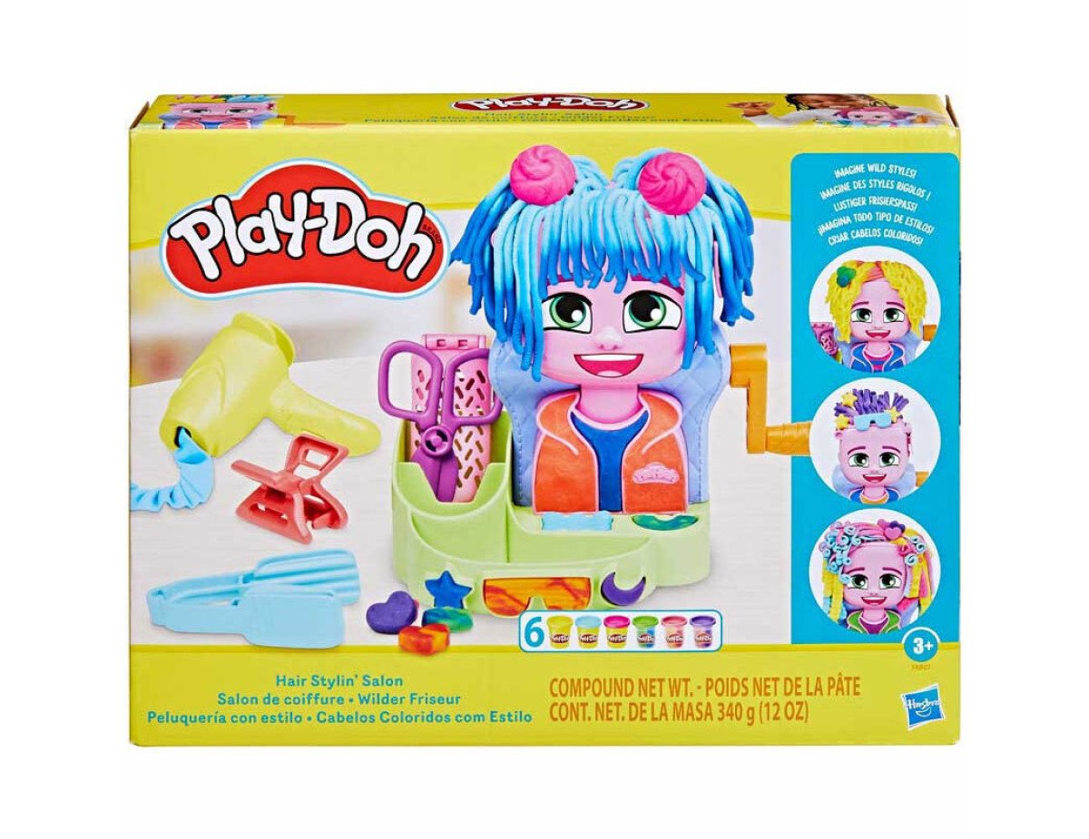 Hasbro Play-Doh: Hair Stylin Salon (F8807)