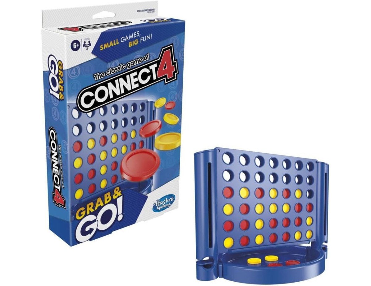 Hasbro Connect 4: Grab And Go - Board Game (Greek Language) (F8253)