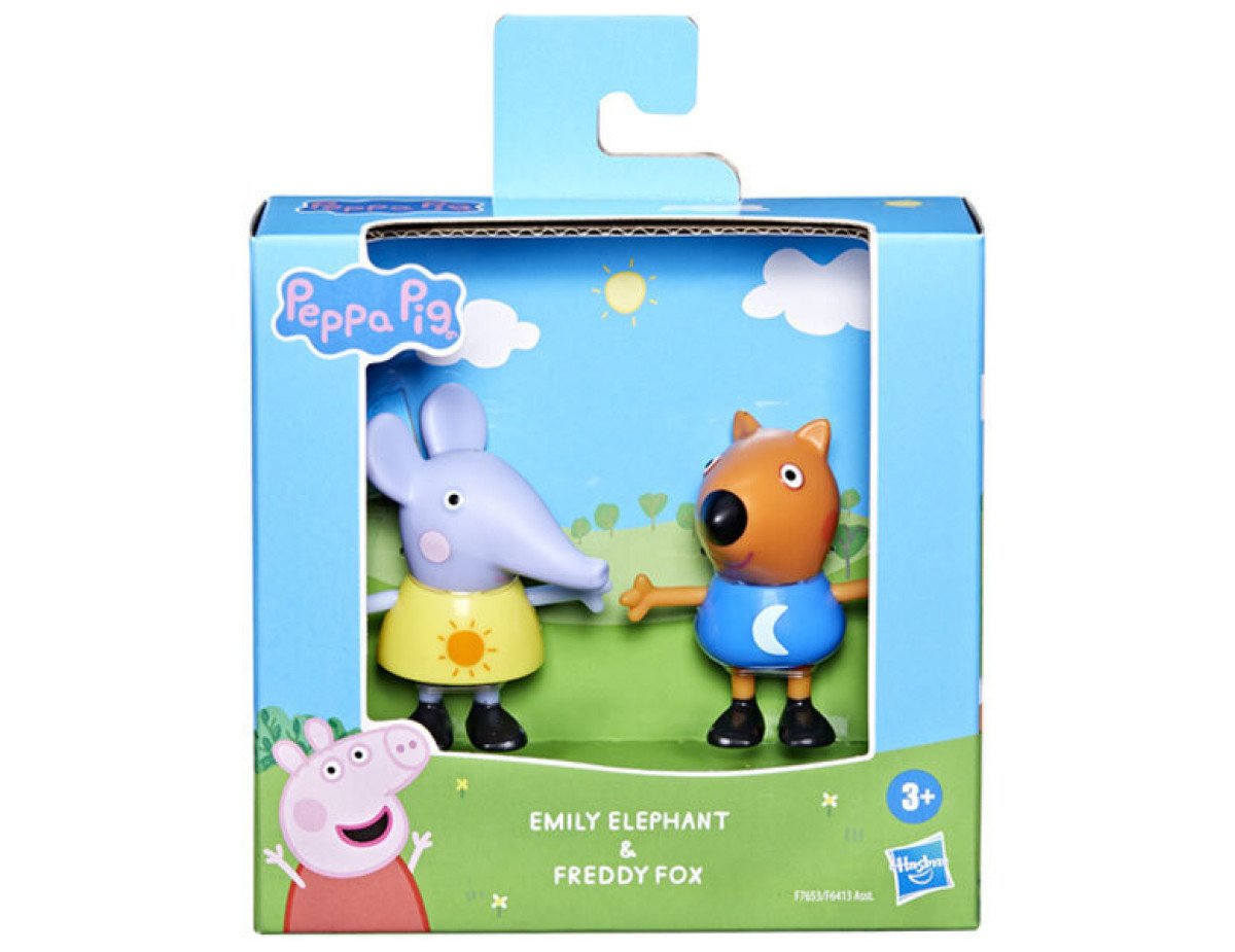 Hasbro Peppa Pig: Best Friends - Emily Elephant  Freddy Fox (F7653)