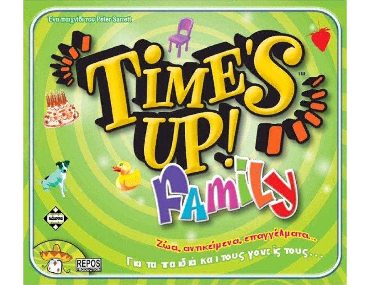 Κάισσα Times Up Family - Επιτραπέζιο (Ελληνική Γλώσσα) (KA111601)